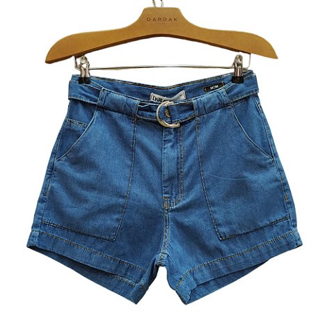$59,90 UNIT / SHORTS MOM C/CINTO LAV MEDIA / GRADE:  40/2  42/2  44/2  46/2  48/1= 9 PEÇAS