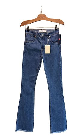 $74,90 UNIT / CALÇA  BOOTCUT BARRA A FIO  LAVAGEM CLEAR / GRADE: 38/1 40/2 42/2 44/2 46/1=8 PEÇAS