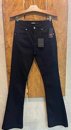 $72,90 UNIT / CALÇA BOOTCUT CETIM COLOR  / PRETO / GRADE : 36/1 38/2 40/3 42/2 44/2 46/1=11 PEÇAS