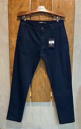 $74,90 UNIT / CALÇA MASCULINA CHINO /FIT / AZUL MARINHO/ GRADE: 38/1 40/2 42/3 44/2 46/2 48/1=11 PEÇAS