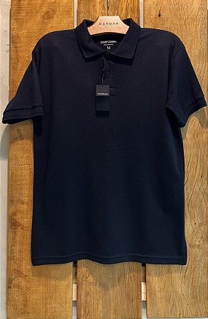 $43,90 UNIT /CAMISA POLO MASCULINA /TEXTURIZADA/ PRETO /GRADE: P/1 M/2 G/2 GG/1=6 PEÇAS