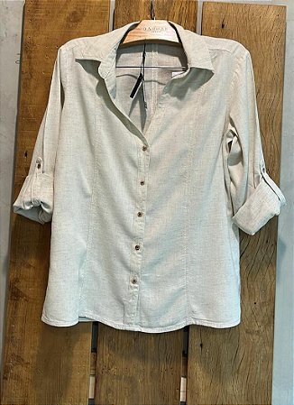 $69,90 UNIT/CAMISA FEMENINA LINHO OFF/GRADE:P/1 M/2 G/2 GG/1=6 PEÇAS