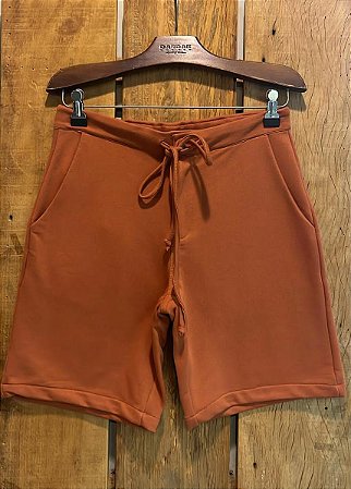 $59,90UNIT/BERMUDA MASCULINA MOLETOM /TERRA COTA/GRADE:40/1 42/2 44//2 46/2 48/1=8 PEÇAS