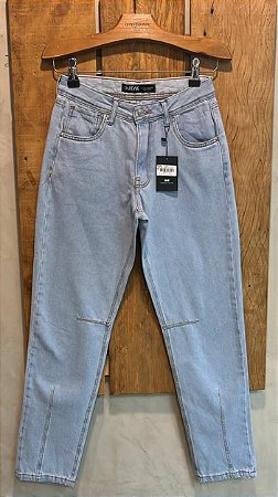 $68,90 UNIT/ CALÇA MOM COM PENCE/LAVAGEM CLEAR/GRADE:36/1 38/2 40/3 42/2 44/2 46/1=11 PEÇAS