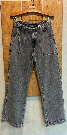 $79,90 UNIT /BCALÇA WIDE LEG /BLACK CHAP/CINTO//GRADE:36/1 38/2 40/2 42/2 44/2 46/1=10 PEÇAS