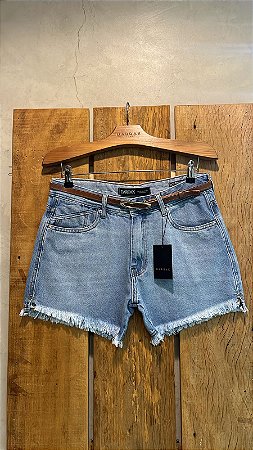 $64,90 UNIT /SHORTS BOYFRIEND BARRA A FIO / CINTO/ GRADE:36/2 38/3 40/2 42/2 44/1 = 100PEÇAS