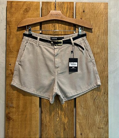 $64,90 UNIT / SHORTS LINHO COM CINTO / BEGE / GRADE:36/1 38/2 40/2 42/2 44/2 46/1 = 10 PEÇAS