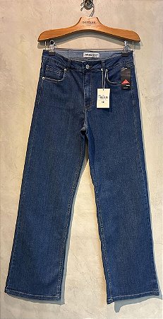 $76,90 UNIT / CALÇA WIDE LEG COM STRETCH / PLUS/GRADE: 44/1 46/2 48/2 50/1 52/1 = 8 PEÇAS