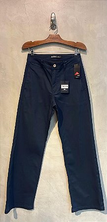 $74,90 UNIT / CALÇA NEW WIDE LEG / CETINM AZUL MARINHO/ GRADE: 36/1 38/2 40/3 42/2 44/1 = 9 PEÇAS