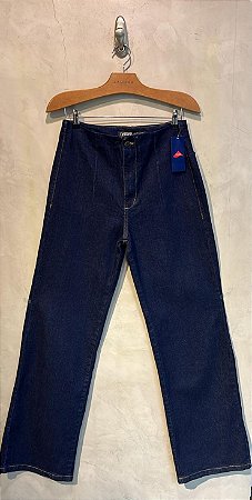$74,90 UNIT / CALÇA WIDE LEG / COM PENCE / DEEP BLUE/ GRADE: 36/1 38/2 40/3 42/2 44/1 = 9 PEÇAS