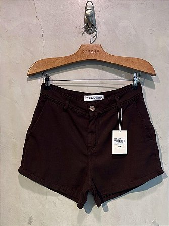 $62,90 UNIT /SHORTS/LINHO COLOR/ MARROM CAFE / GRADE: 36/1 38/2 40/2 42/2 44/2 46/1 =10 PEÇAS