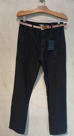 $79,90 UNIT /CALÇA FEMENINA LINHO COM CINTO/ PRETO/ GRADE: 36/1 38/2 40/2 42/2 44/1= 8 PEÇAS
