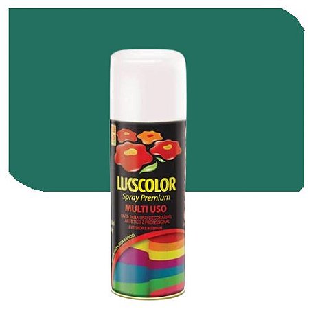 Spray Lukscolor Multiuso Verde Brilhante  400 ml