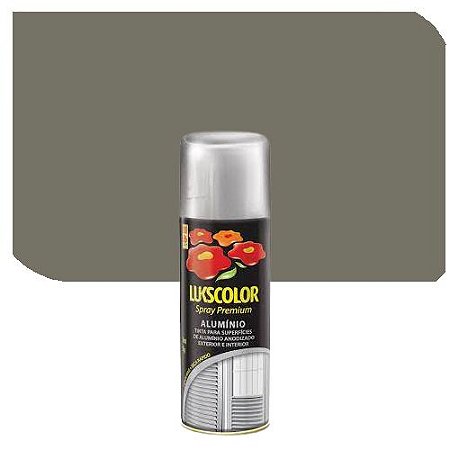 Spray Lukscolor Alumínio Bronze Claro 350 ml