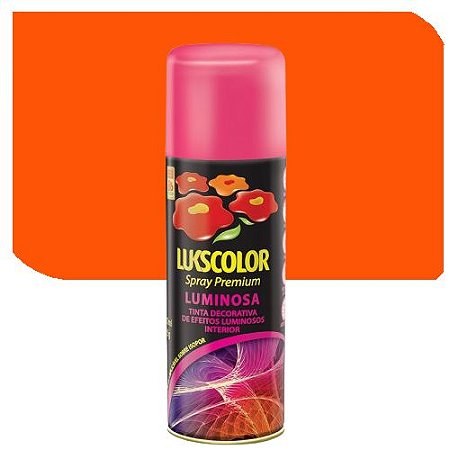 Spray Lukscolor Luminosa Laranja 350 ml