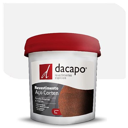 Revestimento Dacapo Aço Corten 1 Kg