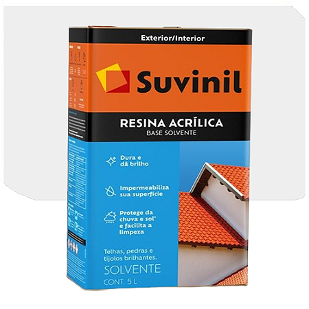 Resina Acrílica Suvinil Base Solvente 5 Litros