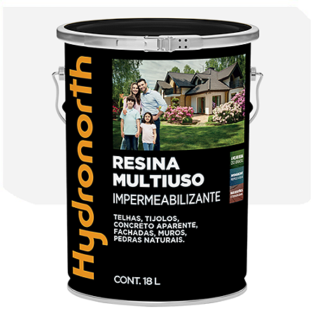 Resina Hydronorth Solvente Fosca Incolor 18 Litros