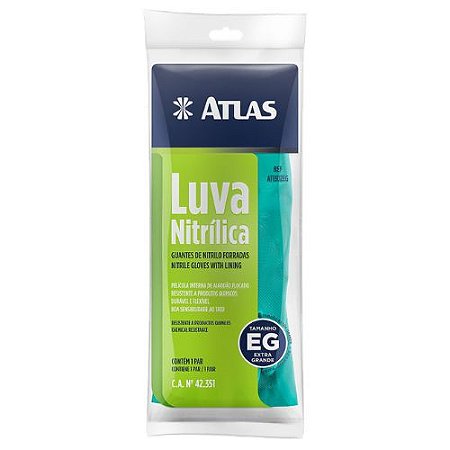 LUVA ATLAS NITRÍLICA GRANDE AT1302G