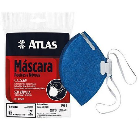 Máscara  Sem Válvula Atlas   AT2501