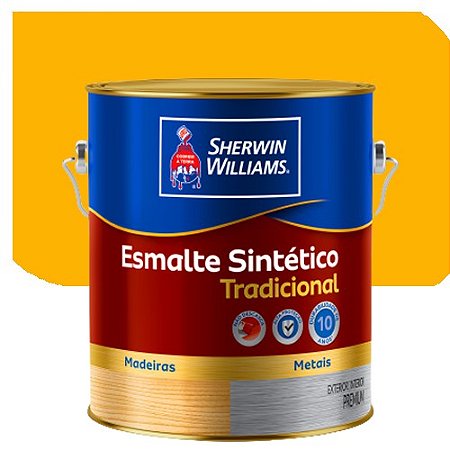Tinta Esmalte Metalatex Brilhante Ouro 3,6 Litros