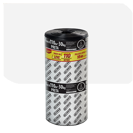 LONA PRETA LONAX 4X100 30K  GROSSA