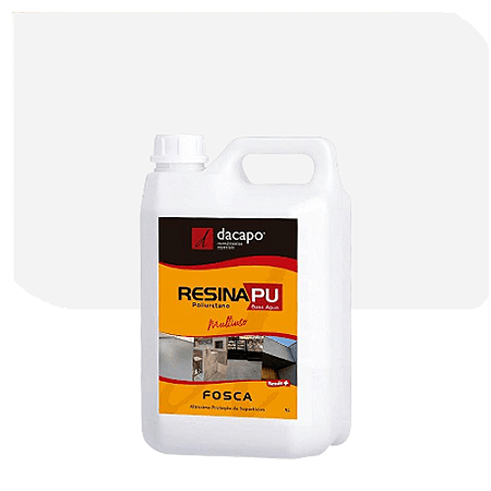 RESINA PU DACAPO BASE AGUA FOSCA 1 LITRO
