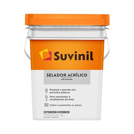 SELADOR ACRÍLICO SUVINIL 18 LITROS BALDE
