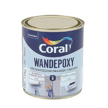 Catalisador  Coral Wandepoxy Amida para Fundo Epoxi 0,9 Litros