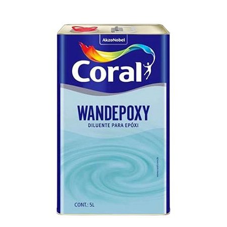 Diluente Coral Wandepoxy para Epoxy 5 Litros