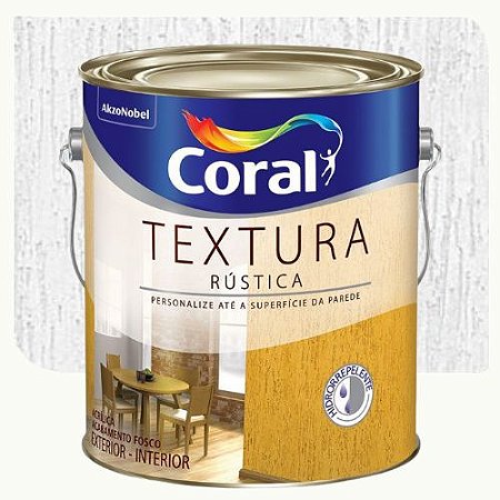 Textura Rústica Coral Branco 3,6L/7KG