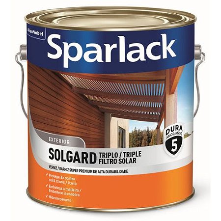 Verniz Sparlack Filtro Solar Acetinado 3,6 Litros