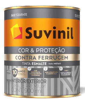 Tinta Esmalte Suvinil Contra Ferrugem Brilhante Verde Colonial 3,6 Litros