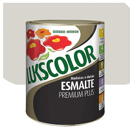 Tinta Esmalte Lukscolor Luks Brilhante Gelo 0,9 Litros