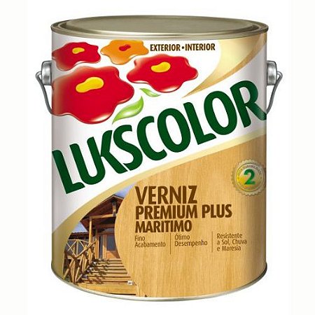 Verniz Lukscolor Marítimo Brilhante 3,6 Litros