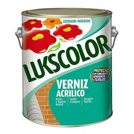 Verniz Acrílico Lukscolor 3,6 Litros