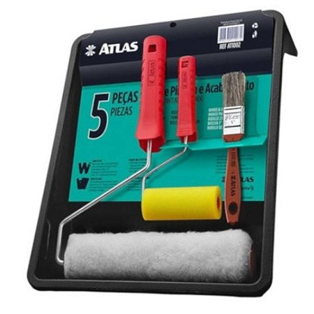 Kit Atlas Pintura e Acabamento  5 Peças