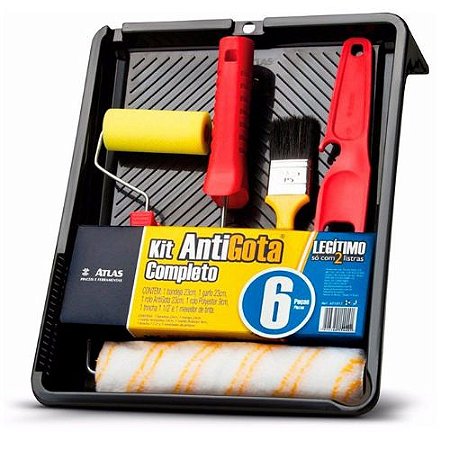 Kit Atlas Antigotas T1017 6 peças