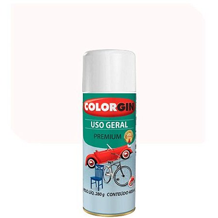 Spray Colorgin UG Acabamento Branco 400ml