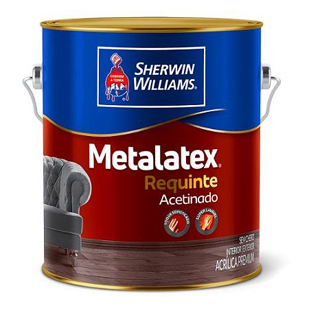 Tinta Acrílica Metalatex Requinte Super Lavável Branco 3,6 Litros