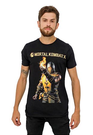 Camiseta Mortal Kombat X Scorpion