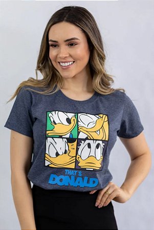 Baby Look Pato Donald 4 Faces