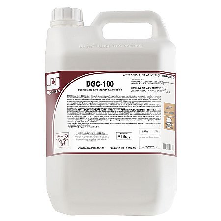 DGC-100 5 Litros Desinfetante Spartan
