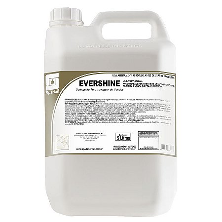 Evershine 5 Litros Detergente Para Veículos Spartan