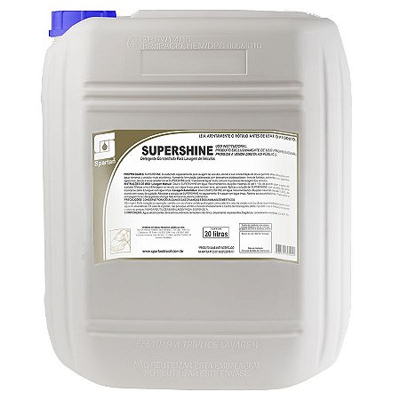 Supershine 5 20 Litros Detergente Concentrado Para Veículos Spartan