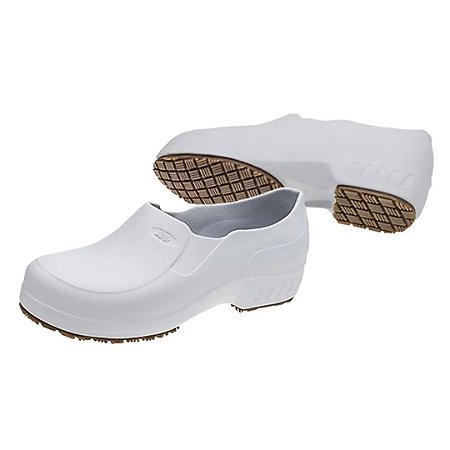 Sapato EVA Branco Flex Clean Solado Antiderrapante Marluvas
