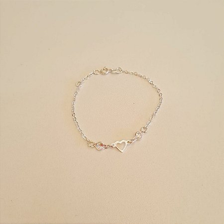 Pulseira coração