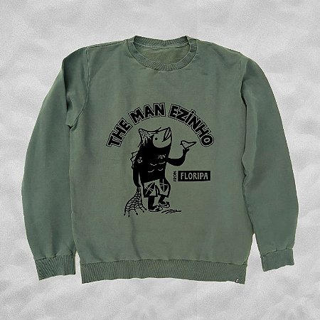 Moletom FLN The Man Ezinho Frente Verde