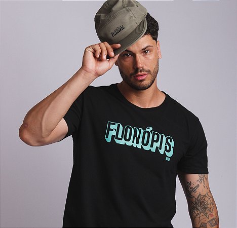 Camiseta Flonópis Preta