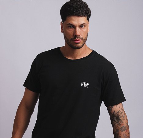 Camiseta Logo FLN Preta